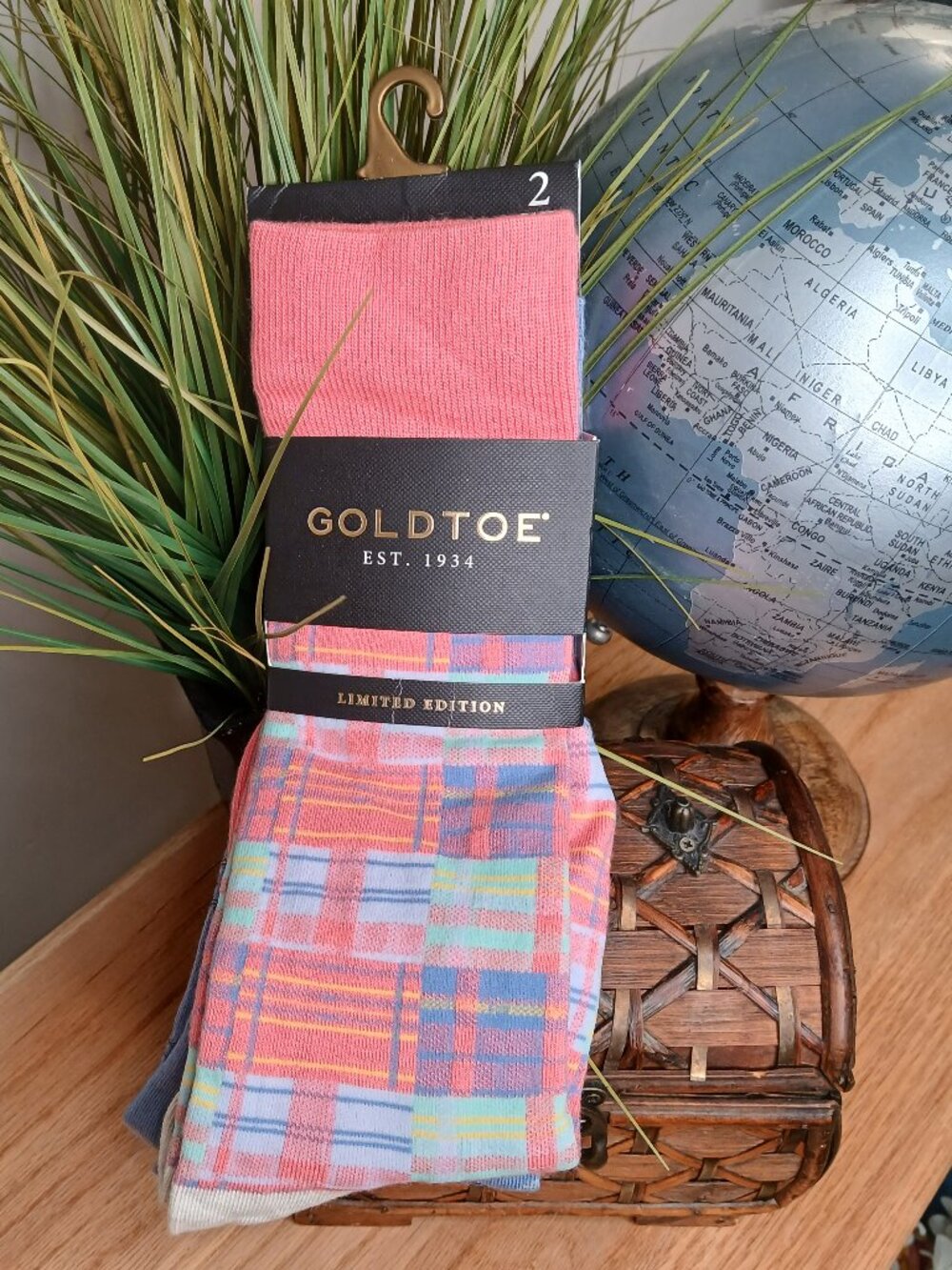 Men’s Gold Toe Dress Socks 6–12.5 | 2 Pair Pack | Aqua FX